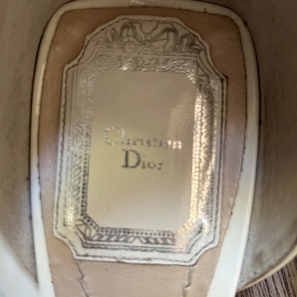 Christian Dior Cube Lucite Heel Sandals - Picture 7 of 10